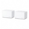 Mercusys Halo H80X(2-pack) AX3000 Whole Home Mesh Wi-Fi 6 System, 3000 Mbps Dual Band Wi-Fi, Up to 460 Square Meters, 574/240