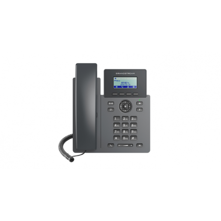 Grandstream GRP2601 Carrier Grade  2 Line IP Phone, 2 SIP Accounts, 2.2' LCD, 132x48 Screen, HD Audio, PSU Included, 5 way Co