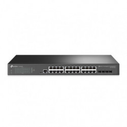 TP-Link SG3428  Omada 24-Port Gigabit L2  Managed Switch with 4 SFP Slots, Integration with Omada SDN Controller, Static Rout
