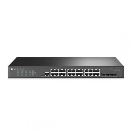 TP-Link SG3428  Omada 24-Port Gigabit L2  Managed Switch with 4 SFP Slots, Integration with Omada SDN Controller, Static Rout