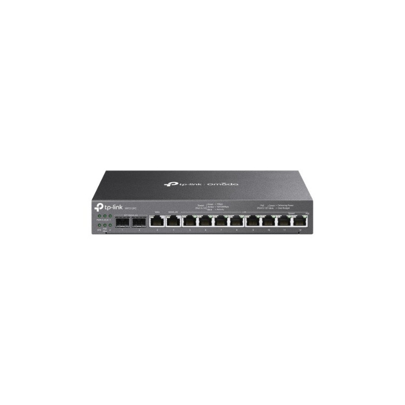 TP-Link ER7212PC Omada 3-in-1 Gigabit VPN Router Integrates Router, POE  Output & Omada Mgt. Control up to 10 EAPs. VPN, 4 WA