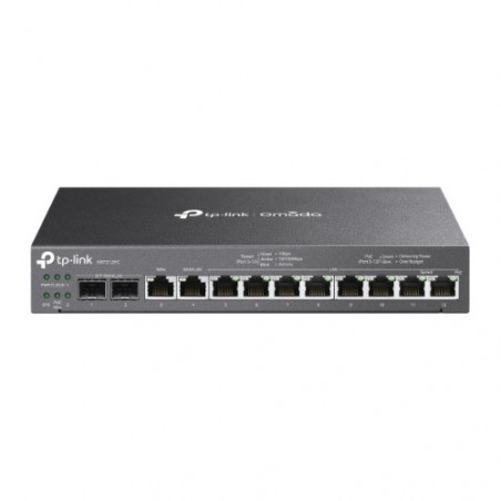TP-Link ER7212PC Omada 3-in-1 Gigabit VPN Router Integrates Router, POE  Output & Omada Mgt. Control up to 10 EAPs. VPN, 4 WA