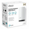 TP-Link Deco X50-Outdoor(1-pack) AX3000 Outdoor / Indoor Whole Home Mesh WiFi 6 Unit, 574 Mbps at 2.4 GHz   2402 Mbps at 5 GH