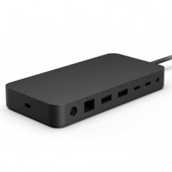 Microsoft Surface Thunderbolt™ 4 Dock Station 4K Wired 165W 40Gbps USB-C USB-A 3.5mm Audio Jack 2.5G Ethernet Go2/3 Pro 7/7