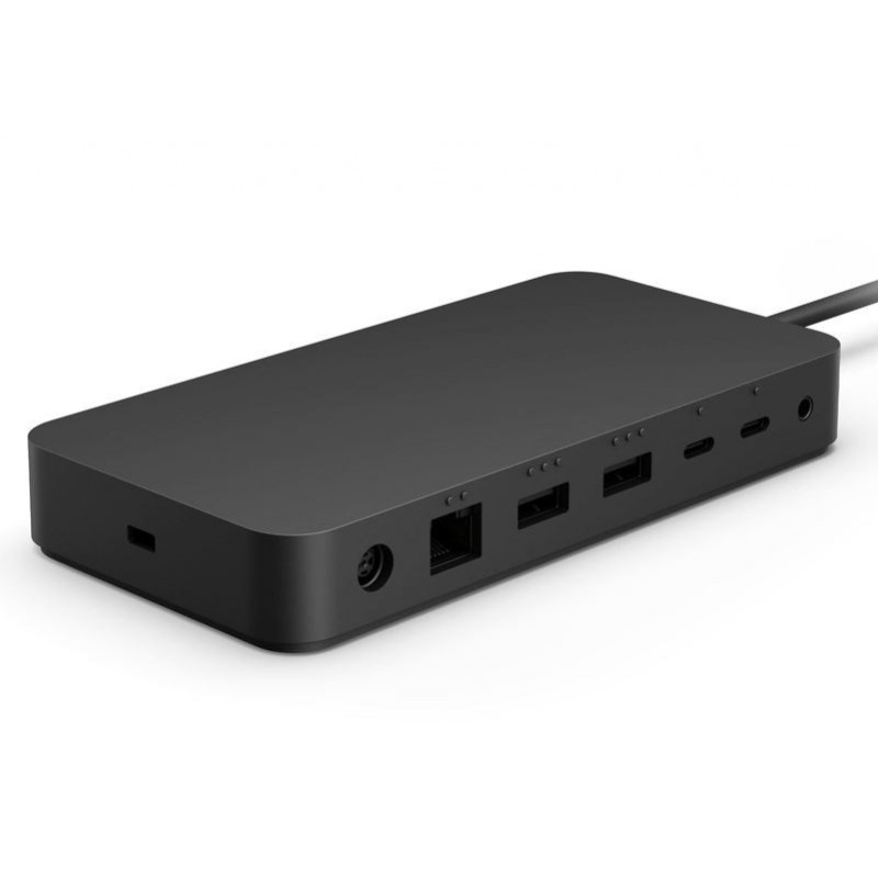 Microsoft Surface Thunderbolt™ 4 Dock Station 4K Wired 165W 40Gbps USB-C USB-A 3.5mm Audio Jack 2.5G Ethernet Go2/3 Pro 7/7