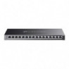 TP-Link SG2016P Omada 16-Port Gigabit Smart Switch with 8-Port PoE  , Integration with Omada SDN Controller, Static Routing, 