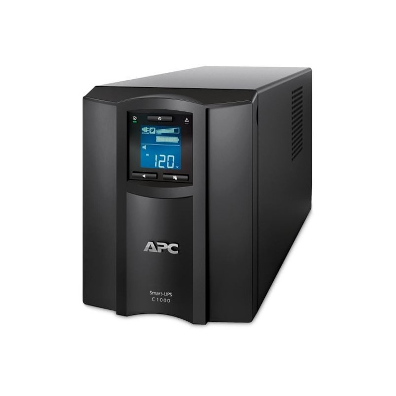 APC Smart-UPS C 1000VA/600W Line Interactive UPS, Tower, 230V/10A Input, 8x IEC C13 Outlets, Lead Acid Battery, SmartConnect 