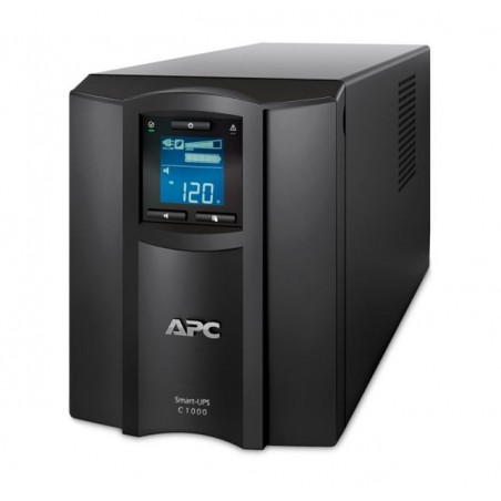 APC Smart-UPS C 1000VA/600W Line Interactive UPS, Tower, 230V/10A Input, 8x IEC C13 Outlets, Lead Acid Battery, SmartConnect 