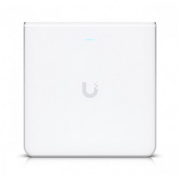 Ubiquiti UniFi Wi-Fi 6 Enterprise Sleek, Wall-mounted WiFi 6E Access Point, Integrated Four-port Switch, For High-density Off