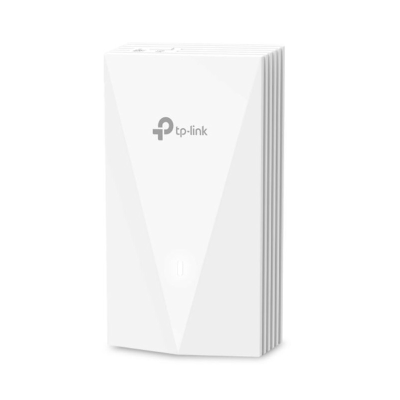 TP-Link EAP655-Wall Omada AX3000 Wall Plate WiFi 6 Access Point, 574Mbps at  2.4 GHz   2402 Mbps at 5 GHz, 2× Internal Anten