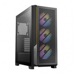 Antec P20C ARGB, ATX, E-ATX, High Airflow, USB-C, Cable management, 4x HDD/SSD , 375mm GPU, 170mm CPU, 3x ARGB PWM 12CM,Fan C