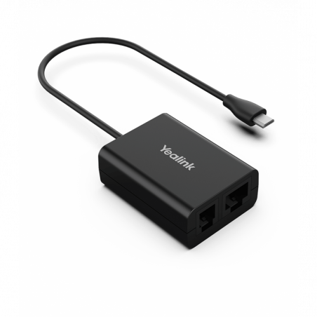 Yealink EHS61 Wireless Headset Adapter for WH62/3, Compatible with Unify/Mitel/Yealink T27G/29G/4xG