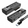 (LS)Simplecom SA536 USB to M.2 and SATA 2-IN-1 Adapter for 2.5'/3.5' HDD & NVMe/SATA M.2 SSD with Power Supply USB 3.2 Gen2 1