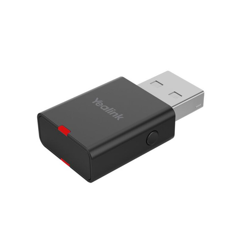 Yealink WDD60 DECT Headset USB  Dongle for use with WH6x Wireless Headsets, 2Micro, USB 2.0, LED Indicates, High Transmission