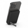 Belkin BoostCharge 5K mAh Magnetic Wireless Power Bank   USB-C Cable   Stand - Black (BPD004btBK), 7.5W, Compact & Light Desi
