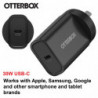 OtterBox 30W USB-C (Type I) PD Fast Wall Charger - Black (78-81351), Compact, Drop Tested,Safe & Smart Charging,Best for Appl