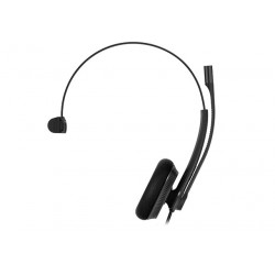 Yealink UH34 Lite Mono UC USB Headset, Lightweight, All Day Wearing Comfort, Ear Wideband Noise Cancelling Microphone, Foamy 