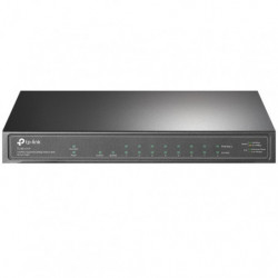 TP-Link TL-SG1210P 10-Port Gigabit Desktop Switch with 8-Port PoE  IGMP Snooping 1 Gigabit SFP Slot, Fanless