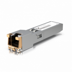 Ubiquiti SFP   to RJ45 Transceiver Module, 1/2.5/5/10GBase-T Copper SFP  Transceiver, 1/2.5/5/10 Gbps Throughput, Supports Up