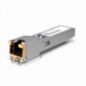 Ubiquiti SFP   to RJ45 Transceiver Module, 1/2.5/5/10GBase-T Copper SFP  Transceiver, 1/2.5/5/10 Gbps Throughput, Supports Up