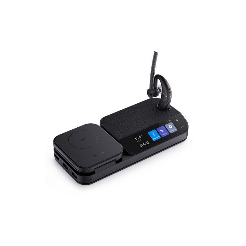 Yealink BH71 Workstation Bluetooth Wireless Mono Headset, Mobile/PC/Deskphone,Office Worker,4-Mic Noise Cancellation 10H Talk