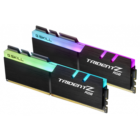 G.SKILL F4-3600C18D-32GTZR 32GB (2 x 16GB)/ PC4-28800 / DDR4 3600 Mhz/ Timings 18-22-22-42/ Voltage 1.35V/ Trident Z RGB