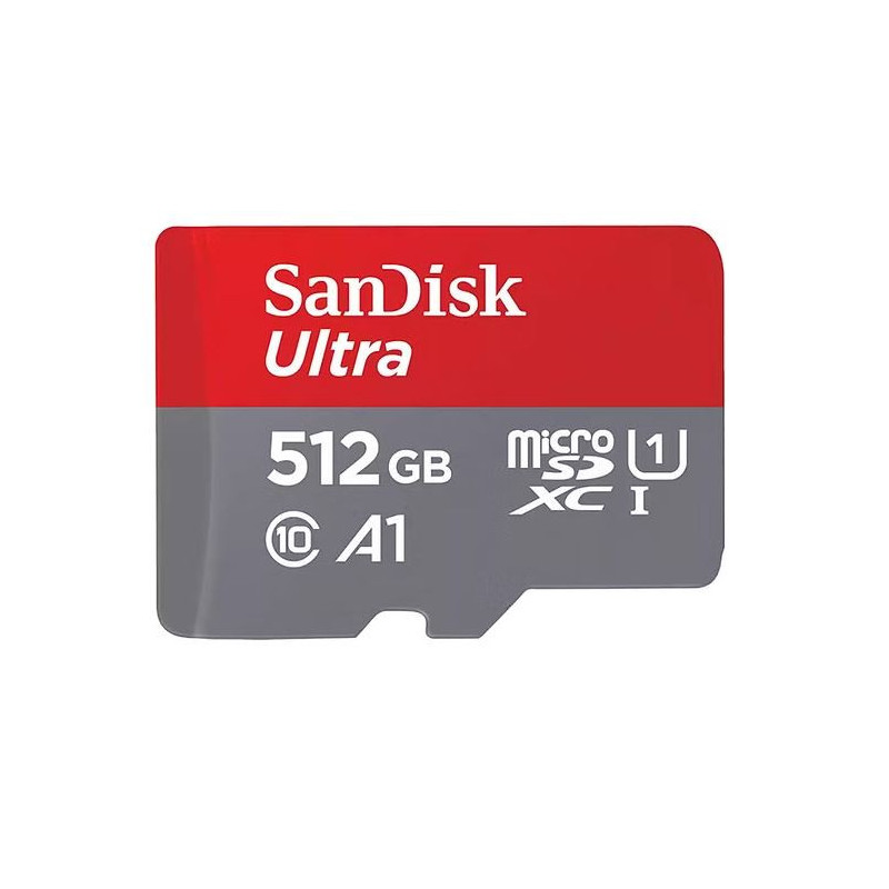 SanDisk 512GB Ultra MicroSDXC UHS-I Memory Card - 150MB/s -Capacity: 512GB - Compatibility: Compatible with microSDHC and mic
