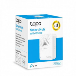 TP-Link Tapo Smart IoT Hub with Chime, Whole-Home Coverage, Low-Power Wireless Protocol , Smart Alarm, Smart Doorbell (Tapo H