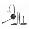 Fanvil HT301-U USB Mono Headset - OverThe Head Design, Suit For Small Office, Home Office (SOHO) Or Call Center Staff - USB C