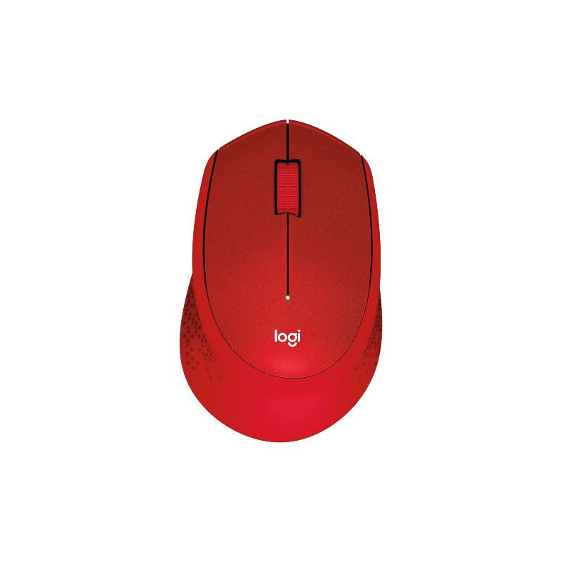 Logitech M331 SILENT PLUS  Wireless Mouse RED DPI (Min/Max): 1000±  1-Year Limited Hardware Warranty