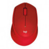 Logitech M331 SILENT PLUS  Wireless Mouse RED DPI (Min/Max): 1000±  1-Year Limited Hardware Warranty