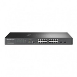 TP-Link SG3218XP-M2, Omada 16-Port 2.5G and 2-Port 10GE SFP  L2  Managed Switch with 8-Port PoE ,  Integration with Omada SDN