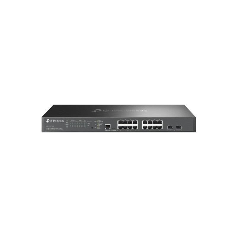 TP-Link SG3218XP-M2, Omada 16-Port 2.5G and 2-Port 10GE SFP  L2  Managed Switch with 8-Port PoE ,  Integration with Omada SDN