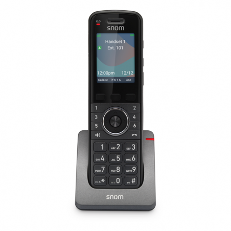 SNOM M55 DECT Handset, Bluetooth, HD Audio Quality, Long Standby time, Backlit Keys, Advanced Audio Quality,  For PSU Use IPS