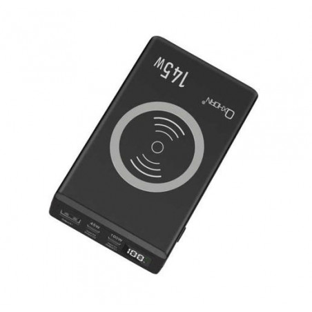 Oxhorn USB C PD Laptop Power Bank 145w 20,000mAh 2 USB-C 1 USB-A  Wireless Charge PD3.0 QC4.0 for Macbook, HP,Tablet. Smartph