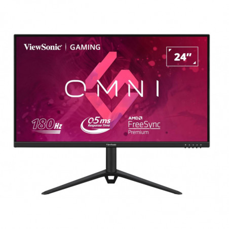 ViewSonic 24' FHD IPS Gaming, 180Hz, 0.5ms MPRT, HDR10, FreeSync Premium, AdaptiveSync, ClearMR, HDMI×2, DP, 2×2W Speakers.