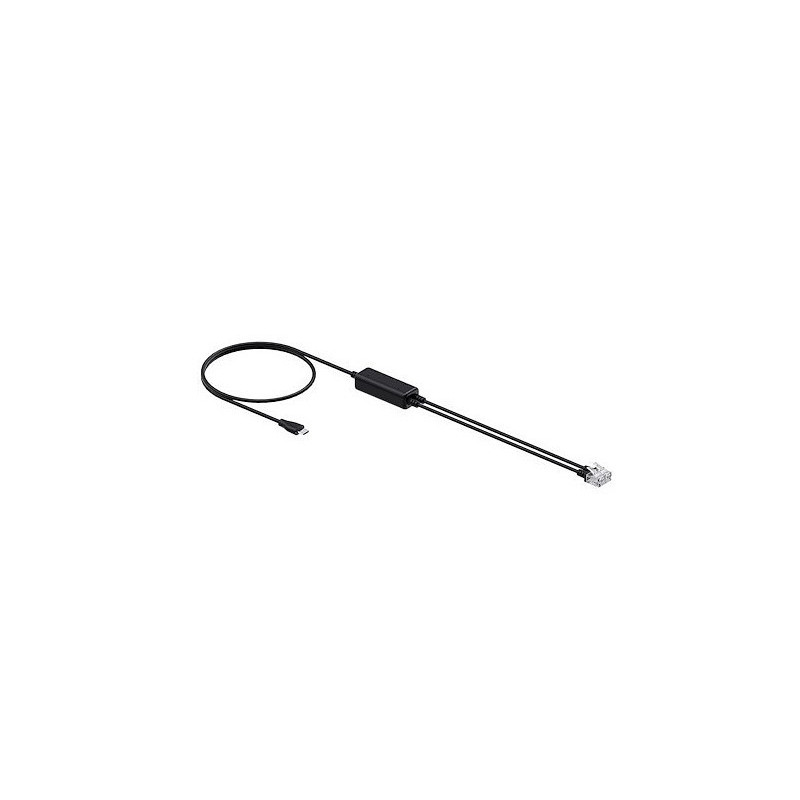 Yealink Telephone Cable for Yealink headset WH62 and WH63, Designed for Cisco/Avaya/Poly/Grandstream/Fanvil/Snom phones