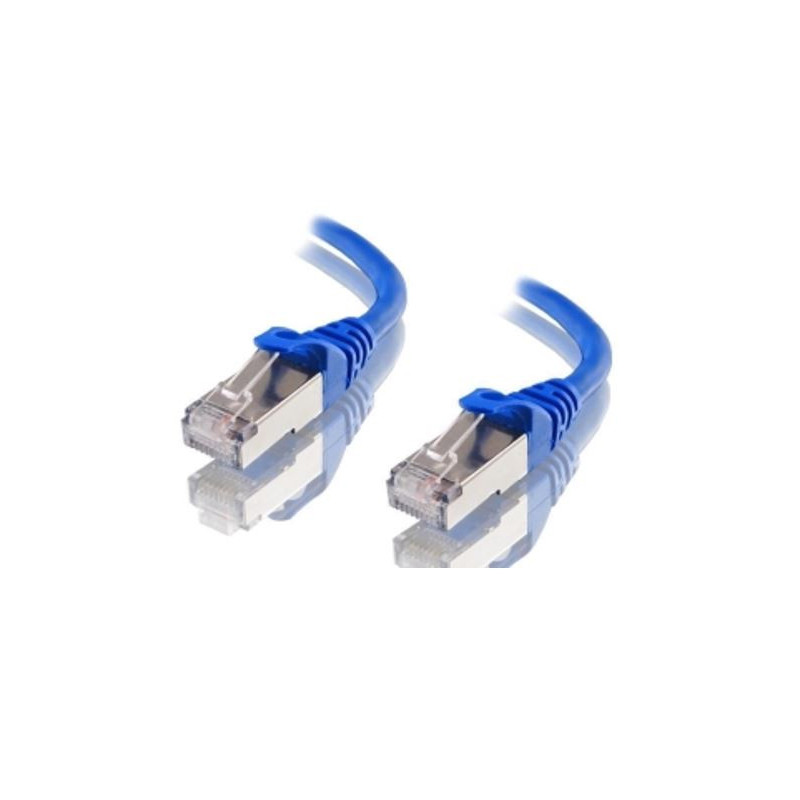 Astrotek CAT6A Shielded Ethernet Cable 1.5m Blue Color 10GbE RJ45 Network LAN Patch Lead S/FTP LSZH Cord 26AWG
