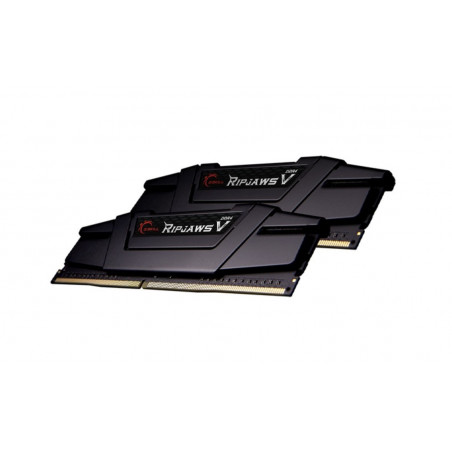 G.SKILL F4-3600C18D-32GVK 32GB (2 x 16GB)/ PC4-28800 / DDR4 3600 Mhz/ Timings 18-22-22-42/ Voltage 1.35V/ Ripjaws V