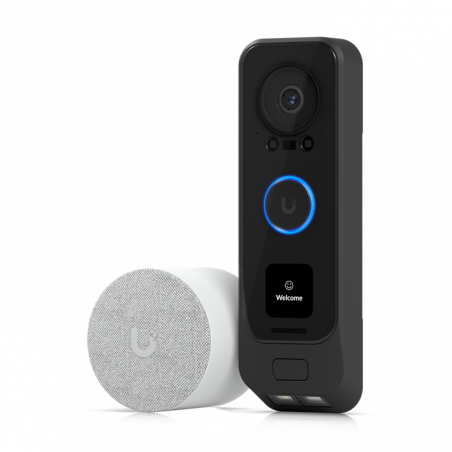 EOL - Last Stock - Ubiquiti UniFi Protect G4 Doorbell Pro PoE Kit,5MP CMOS Camera,Night Mode IR Up To 20ft,PoE Power, Incl Po