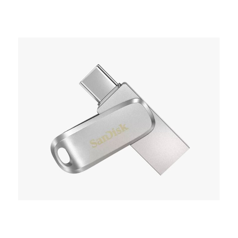 SanDisk SDDDC4 1TB, Metal, USB 3.2 Gen 1 Type C reversible connector, Swivel Design, Sequential Read Performance 400MB/s, 5Y