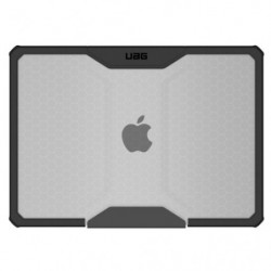 UAG Plyo Apple MacBook Air (13') (M5/M4/M3/M2) Case - Ice/Black (134007114340), Tactile Grip Frame. DROP  Military Standard, 