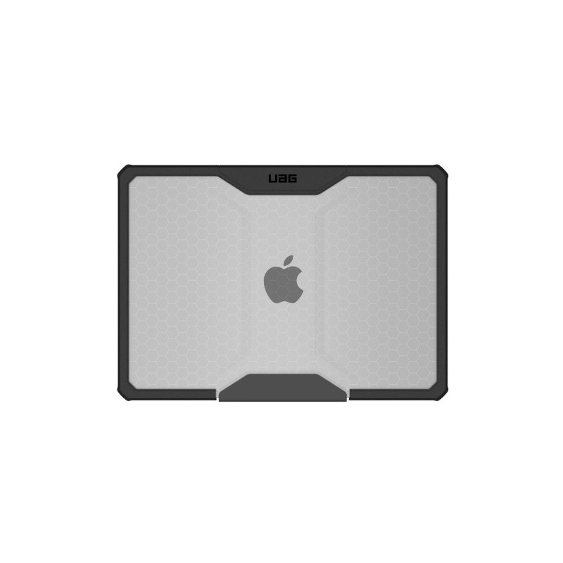 UAG Plyo Apple MacBook Air (13') (M5/M4/M3/M2) Case - Ice/Black (134007114340), Tactile Grip Frame. DROP  Military Standard, 