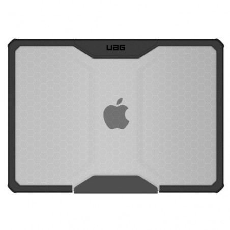 UAG Plyo Apple MacBook Air (13') (M5/M4/M3/M2) Case - Ice/Black (134007114340), Tactile Grip Frame. DROP  Military Standard, 