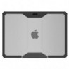 UAG Plyo Apple MacBook Air (13') (M5/M4/M3/M2) Case - Ice/Black (134007114340), Tactile Grip Frame. DROP  Military Standard, 