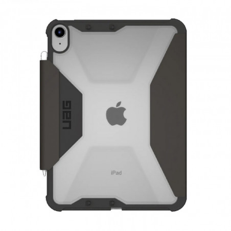 UAG Plyo Apple iPad (11') 11th Gen (A16) / iPad 10th Gen (10.9') Folio Rugged Case (Black/Ice) - DROP  Military Standard, 1 Y