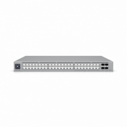Ubiquiti UniFi Network, Switch, 48-Port,  POE 720W, (16) 2.5 GbE ports, 8 PoE , 8 PoE  , (4) 10G SFP  Ports,  Layer3,  Rack M