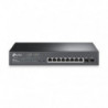 TP-Link SG2210MP 10-Port Gigabit Smart Switch with 8-Port PoE  1xFan 14.9Mpps Support Omada SDN, 802.1p CoS/DSCP QOS, IGMP Sn