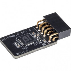 Gigabyte GC-TPM2.0 SPI 2.0 Module with SPI interface (Exclusive for Intel 400-series), Intel 400 series/Z390 M GAMING, AMD 55