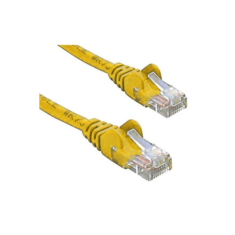 8ware CAT5e Cable 5m - Yellow Color Premium RJ45 Ethernet Network LAN UTP Patch Cord 26AWG CU Jacket